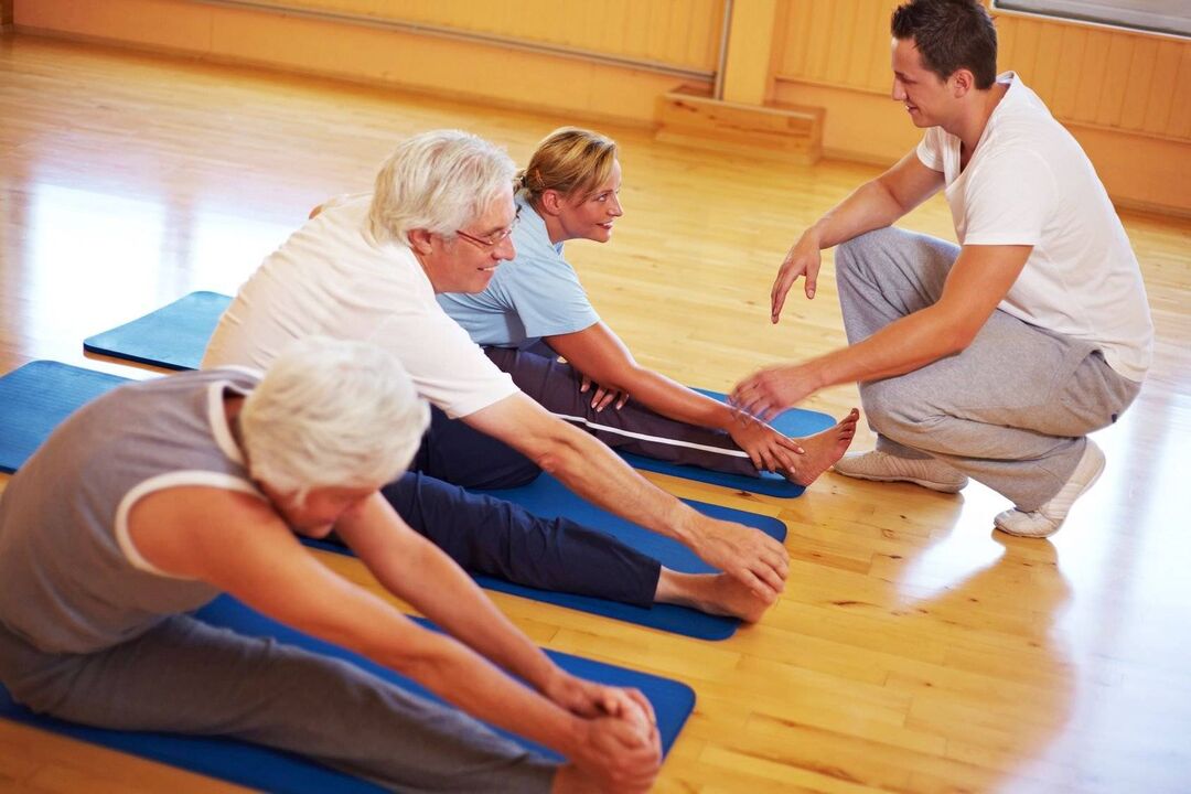 Gydomieji pratimai stuburo osteochondrozei